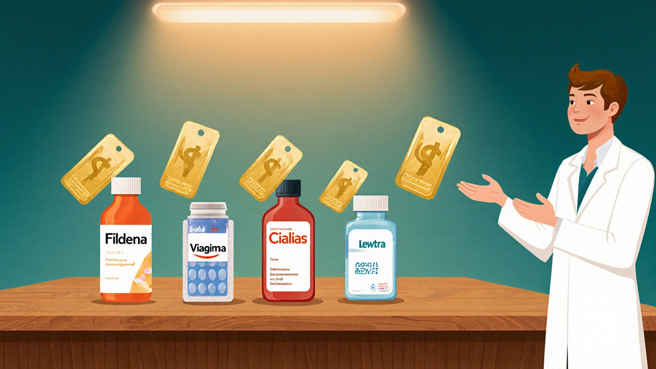 Fildena (Sildenafil) vs Alternatives: Price, Effectiveness, and Side Effects Compared